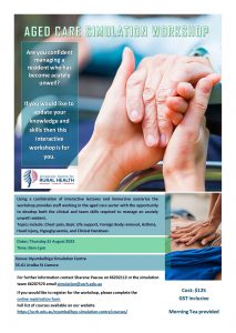 Aged Care Simulation Workshop @ UCRH Nyumbalihgu Simulation Centre