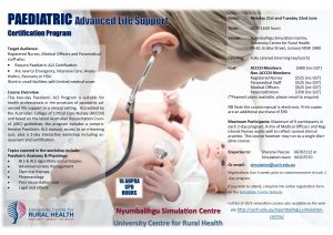 Paediatric Advanced Life Support @ UCRH Nyambalihgu Simulation Centre