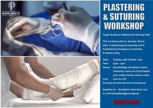 Plastering & Suturing Workshop @ Nyumbalihgu Simulation Centre