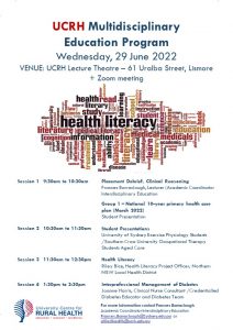 Multidisciplinary Education Program @ University Centre for Rural Health