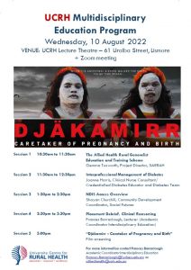 UCRH Multidisciplinary Education Program @ University Centre for Rural Health