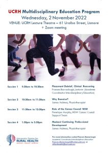 UCRH Multidisciplinary Education Program @ University Centre for Rural Health