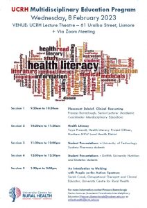 UCRH Multidisciplinary Education Program @ University Centre for Rural Health