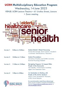 UCRH Multidisciplinary Education Program @ University Centre for Rural Health