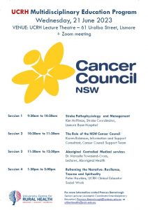 UCRH Multidisciplinary Education Program @ University Centre for Rural Health