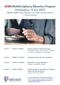 Multidisciplinary Education Program @ University Centre for Rural Health