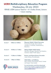 UCRH Multidisciplinary Education Program @ University Centre for Rural Health