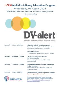 UCRH Multidisciplinary Education Program @ University Centre for Rural Health