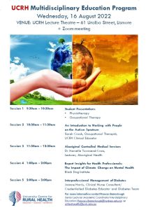 UCRH Multidisciplinary Education Program @ University Centre for Rural Health