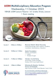 UCRH Multidisciplinary Education Program @ University Centre for Rural Health