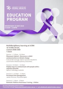 UCRH Multidisciplinary Education Program on Wednesday 15 May 2024 @ UCRH Lecture Theatre