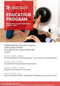 UCRH Multidisciplinary Education Program on Wednesday 18 September 2024 @ UCRH Lecture Theatre