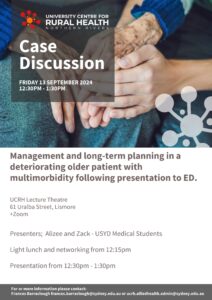 Case Discussion on Friday 13 September – 12:30 – 1:30pm @ UCRH Lecture Theatre