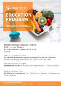 UCRH Multidisciplinary Education Program on Wednesday 20 November 2024 @ UCRH Lecture Theatre