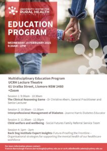 UCRH Multidisciplinary Education Program on Wednesday 19 February 2025 @ UCRH Lecture Theatre