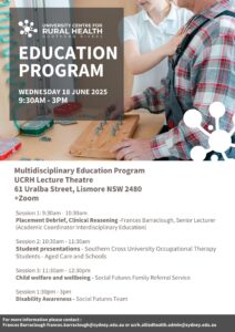 UCRH Multidisciplinary Education Program on Wednesday 18 June 2025 @ UCRH Lecture Theatre