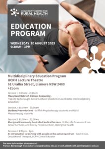 UCRH Multidisciplinary Education Program on Wednesday 20 August 2025 @ UCRH Lecture Theatre
