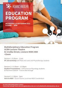 UCRH Multidisciplinary Education Program on Wednesday 10 September 2025 @ UCRH Lecture Theatre