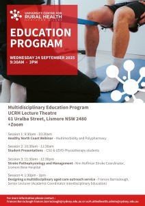 UCRH Multidisciplinary Education Program on Wednesday 24 September 2025 @ UCRH Lecture Theatre