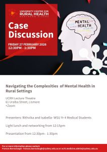 UCRH Student Led Case Discussion 27 February 2026 @ UCRH Lecture Theatre
