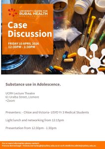 UCRH Student Led Case Discussion Friday 10 April 2026 @ UCRH Lecture Theatre