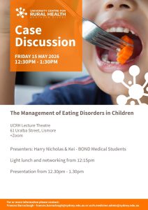 UCRH Student Led Case Discussion on Friday 15 May 2026 @ UCRH Lecture Theatre